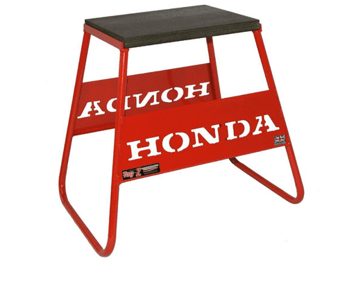 STAND 440 RED HONDA LOGO, MX LOGO STAND, SHOW ROOM STAND