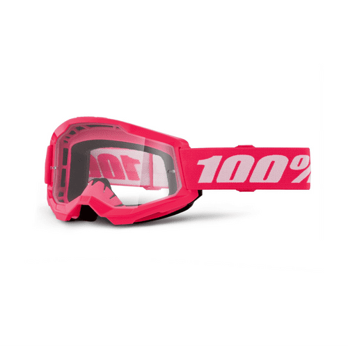 Strata 2 Pink Goggles With Clear Lens