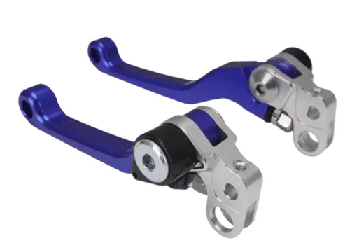 SURRON BLUE FRONT & REAR BLACK ADJUSTABLE BRAKE LEVERS FOR SURRON LIGHT BEE X FLEXI