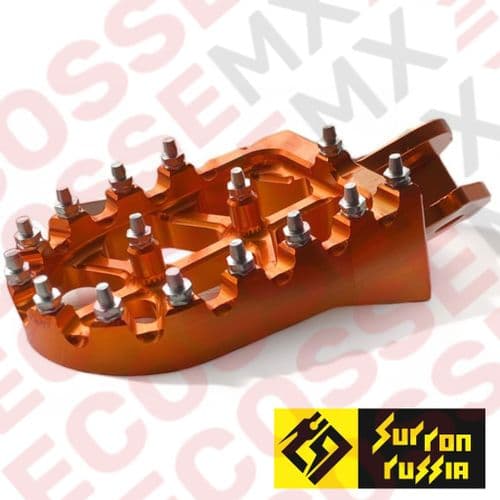 Surron Sur-Ron Light Bee X Replacement Orange Alloy Footpegs