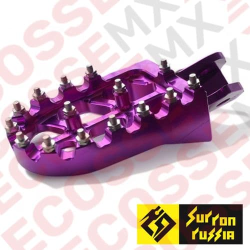 Surron Sur-Ron Light Bee X Replacement Purple Alloy Footpegs