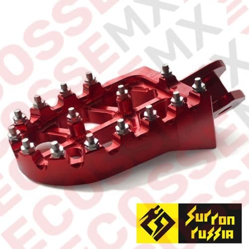 Surron Sur-Ron Light Bee X Replacement Red Alloy Footpegs