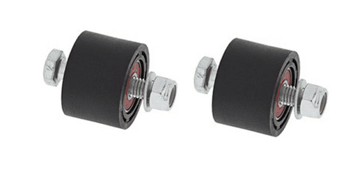 Suzuki RM80 1987-2001 All Balls Upper & Lower Chain Rollers Black