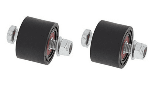 Suzuki RM85 2002-2012 All Balls Upper & Lower Chain Rollers Black