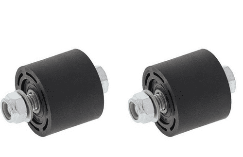 Suzuki RMZ250 2004-2010 All Balls Upper & Lower Chain Rollers BlackOpens in a new window or tab Bran