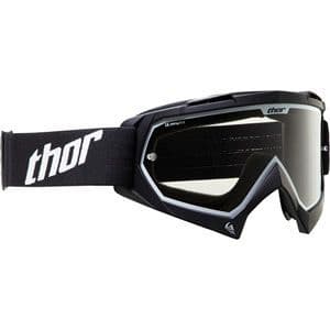 Thor Black Enemy Kids Youth Goggles CLEAR LENS