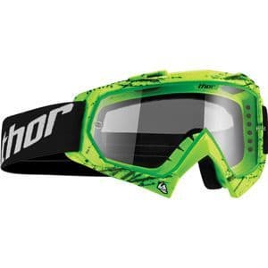 Thor Kids Goggles Splatter Green