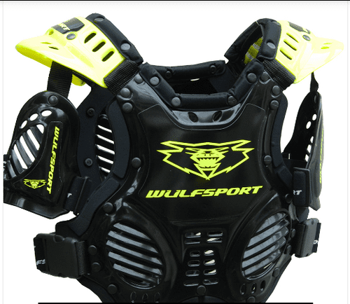 Wulfsport Child Tabard Body Armour (Up To 8 Years) Black