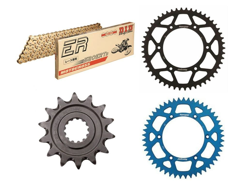 Yamaha WR250F 2001-2025 DID ERT3 Chain and Sprocket Kit