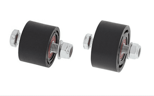 Yamaha YZ125 1987-1988 All Balls Upper & Lower Chain Rollers BlackOpens in a new window or tab Brand