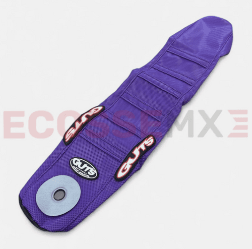 YAMAHA YZ125 YZ250 GUTS PURPLE-PURPLE GRIPPY RIBBED SEAT COVER 2022-2025