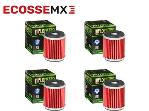 Yamaha YZ250F WR250F 2009-2020 Hi-Flo Oil Filters x4