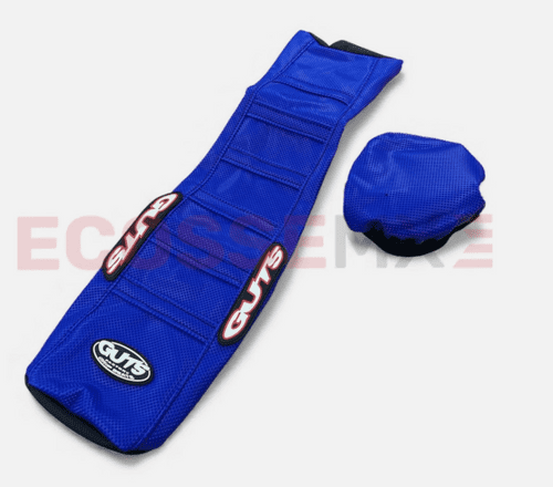YAMAHA YZ250F YZ450F GUTS BLUE-BLUE GRIPPY RIBBED SEAT COVER 2023-2025