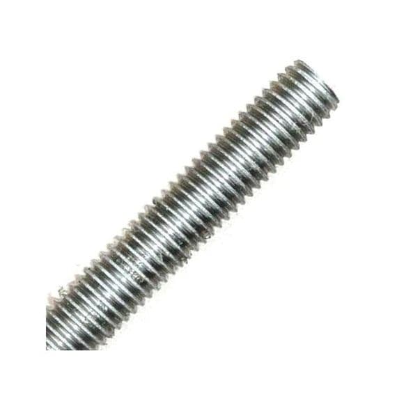 Unistrut M10 x 3m Threaded Rod Metric Course Thread 1 5mm Pitch Bright Zinc Plated BZP