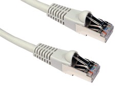 White 0.5m FTP CAT6 Network Cable / Pure Copper | Cables4all