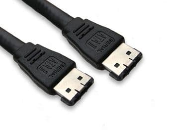 0.5m eSATA Cable - For External Hard Drives