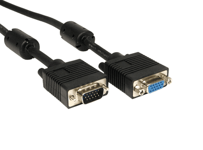 0.5m SVGA / VGA Cable - Male to Female (1.64 feet)