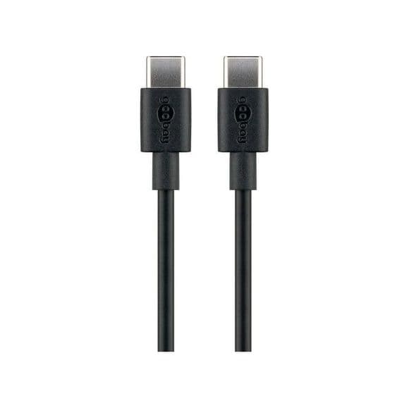 0.5m USB 2.0 Type C Cable - Black | Sync And Charge | Cables 4 ALL