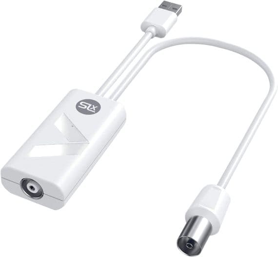 1 Way TV Aerial / Booster - Amplified USB Powered With 4G / 5G Filter | Cables 4 ALL