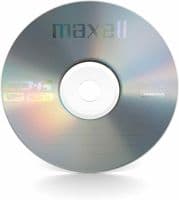 100 Maxell CDR RECORDABLE CD's - CD-R (52x Blank Discs 700MB)