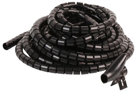 10m Cable Tidy - 25mm  Diameter Spiral Wrap with Tool | Cables 4 ALL