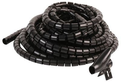 10m Cable Tidy - 30mm  Diameter Spiral Wrap with Tool