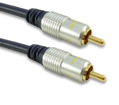 10m RCA Subwoofer Cable