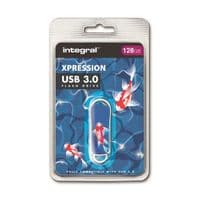 128GB USB 3.0 Flash Drive  - Integral Xpression USB Memory Stick (Koi Fish) | Cables 4 ALL