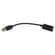 USB A Male to USB C Female Adapter Cable 15cm | 5Gbps Data Transfer | Cables 4 ALL