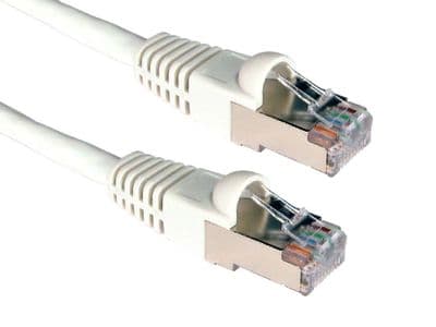 15m CAT6 White FTP Pure Copper Network Cable
