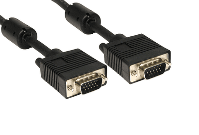 15m Fully Wired SVGA Cable - Male to Male