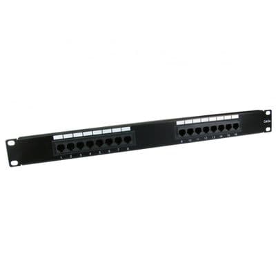 16 Port CAT5e Patch Panel
