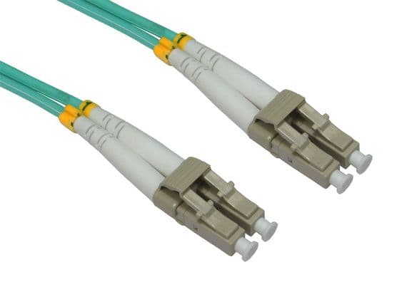 1m OM3 Fibre Optic Network Cables - LC to LC Duplex Patch Cable | Cables4all