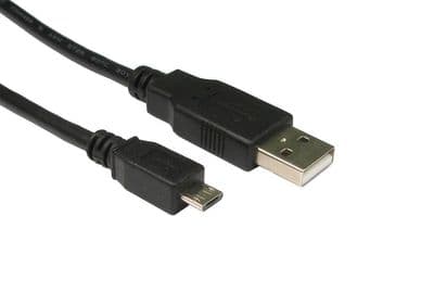 1m USB 2.0 Micro B to USB A Cable
