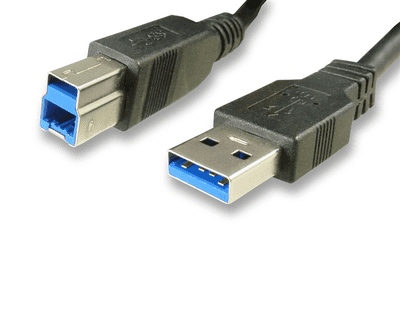 1m USB 3.0 Superspeed A to B Cable