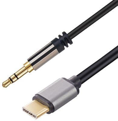 1m USB C To 3.5mm Jack Cable