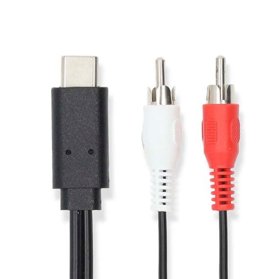 1m USB C To RCA Cable (Audio) | Cables 4 ALL