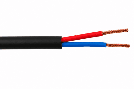 2 Core 2.5mm² Speaker Cable Black LSZH 14AWG Copper Audio Cable

