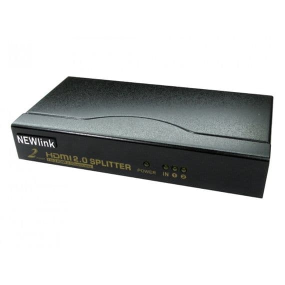 2 Way 4k HDMI Splitter - HDCP Compliant | Cables4all