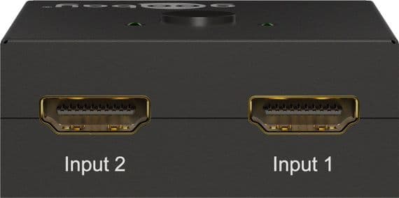 2 Port HDMI Switch - Small and Compact | Cables4all