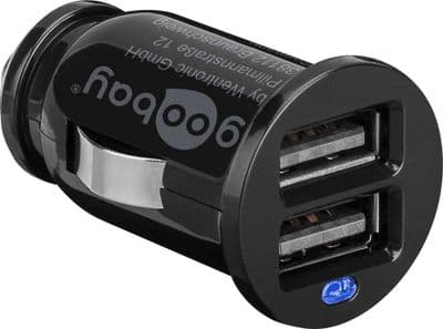 2 Port USB Car Charger / Adapter