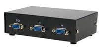2 Port VGA Switch - Manual Switching 2-Way