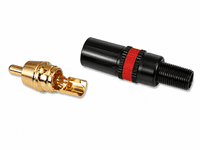 2 x Phono RCA Plugs
