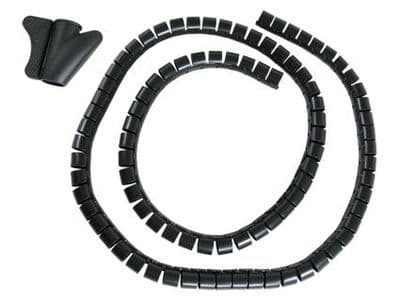 2.5m  Cable Tidy - 20mm  Diameter Spiral Wrap with Tool