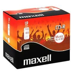 20 Maxell  Audio CD-R With Jewel Cases - Audio CD's