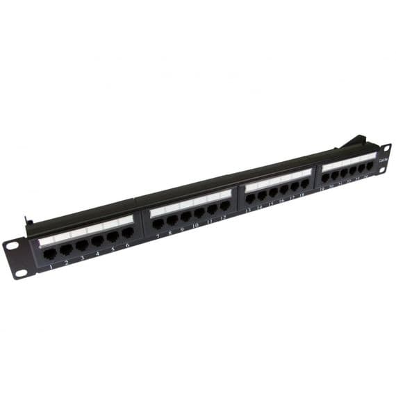 24 Port CAT5e Patch Panel - Ethernet Patch Panel | Cables 4 ALL