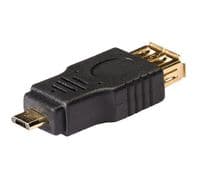 24k Gold Plated USB A TO Micro B Adapter | Cables4all