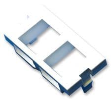 25mm 2 Port Keystone Housing for Keystone type modules