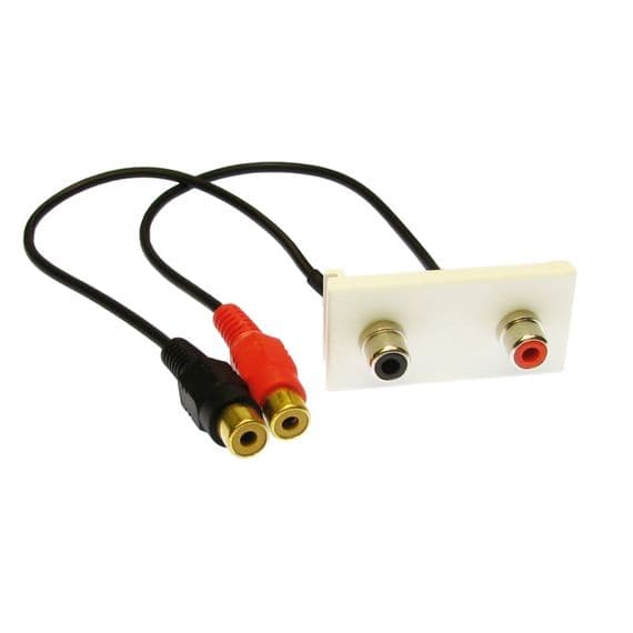 25mm RCA Audio  Euro Module - No soldering