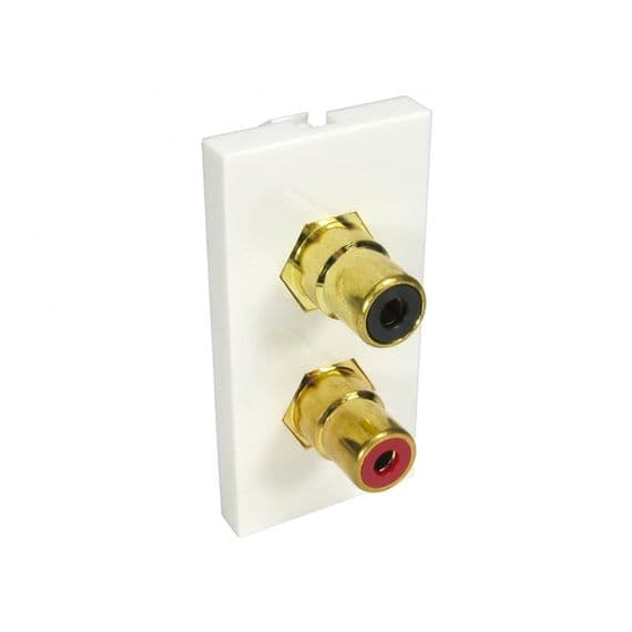 25mm RCA Module - No soldering Euro Module | Cables 4 ALL